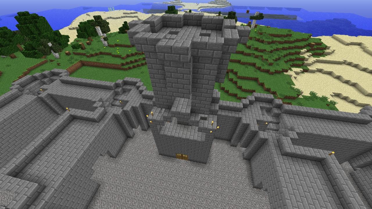 Concrete Castle Minecraft Map