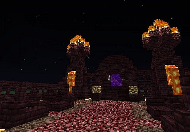 Nether Entrance Minecraft Map
