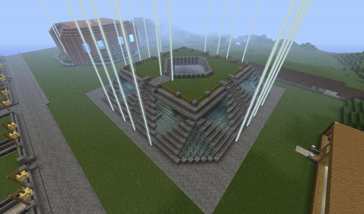 Spawn with beacon's Minecraft Map