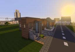 "Alvino" Modern House Minecraft Map & Project