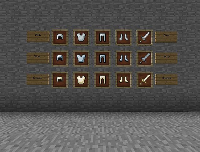 New Armor and Swords