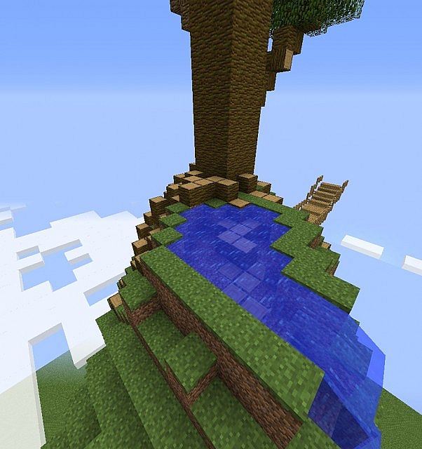 floaty island Minecraft Map