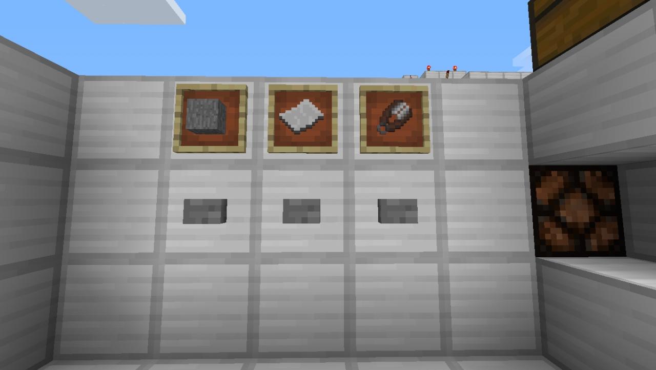 Rock, Paper, Shears (redstone working!) Minecraft Map