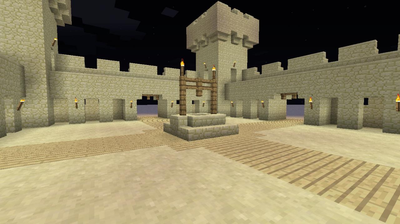 Desert Castle Minecraft Map