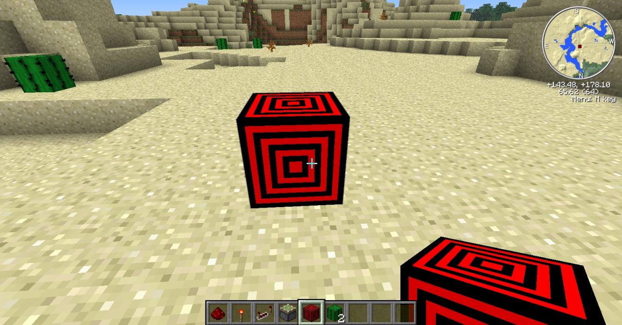 Neon Spiral Blocks Minecraft Mod