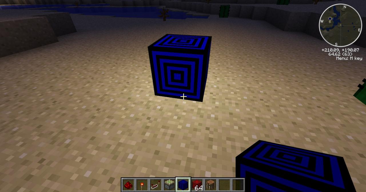 Neon Spiral Blocks Minecraft Mod