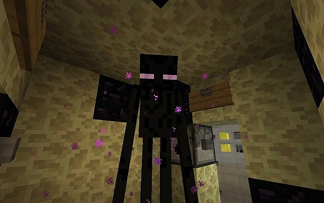 ENDER ROOM!!! WITH ENDERMAN!!!!