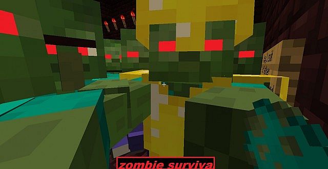 Zombie map 1.4.7 1.20.2/1.20.1/1.20/1.19.2/1.19.1/1.19/1.18/1.17.1/Forge/Fabric projects minecraft