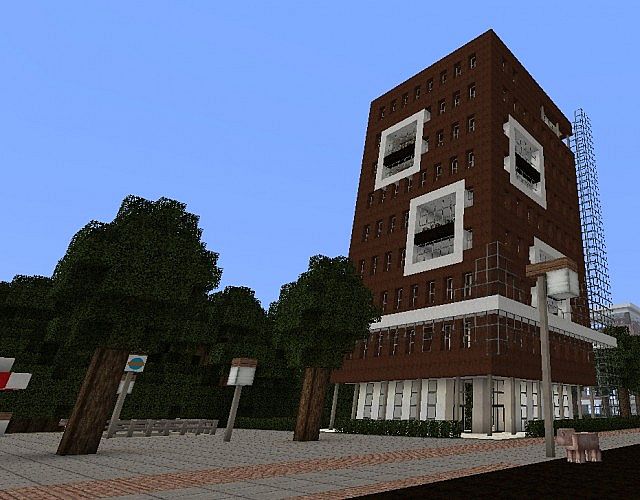 OFFICE Building Minecraft Map