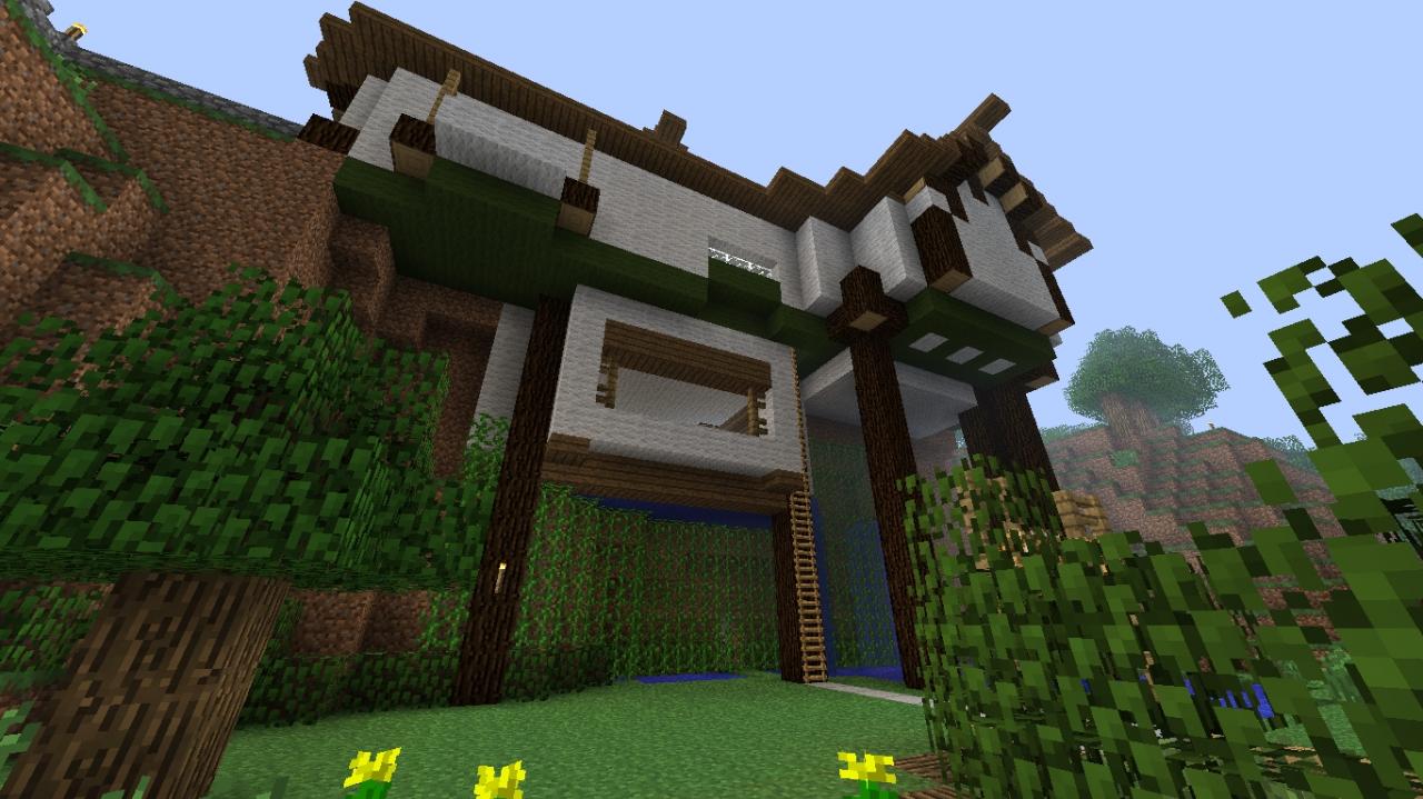 Hillside House Minecraft Map
