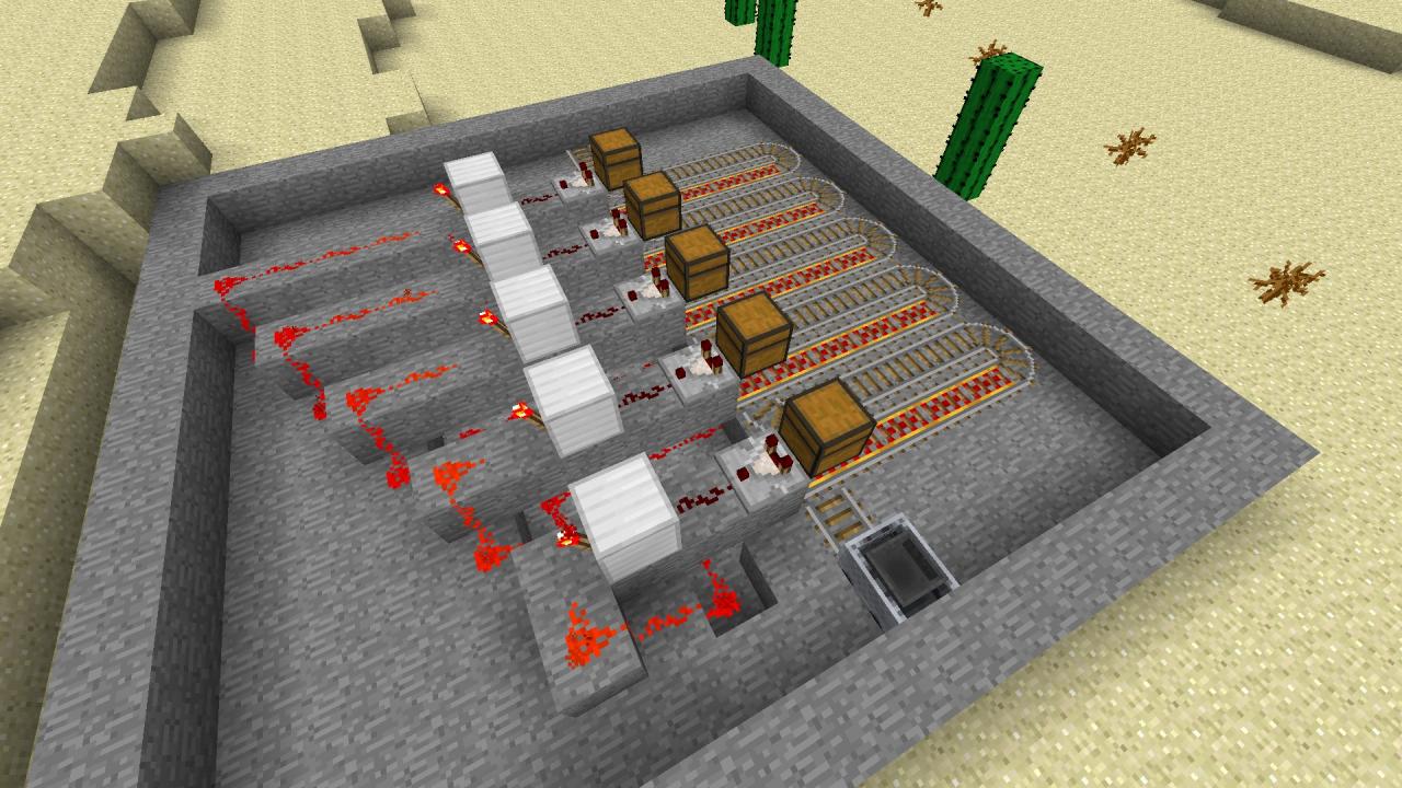 Chest Unloader Minecraft Map