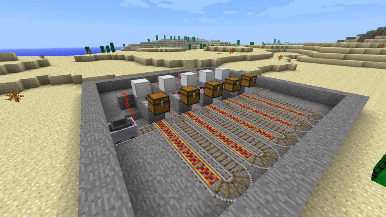 Chest Unloader Minecraft Map