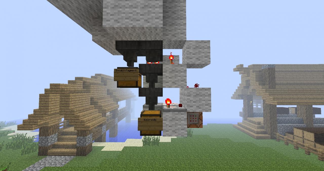 Vanilla Item Shop Minecraft Map