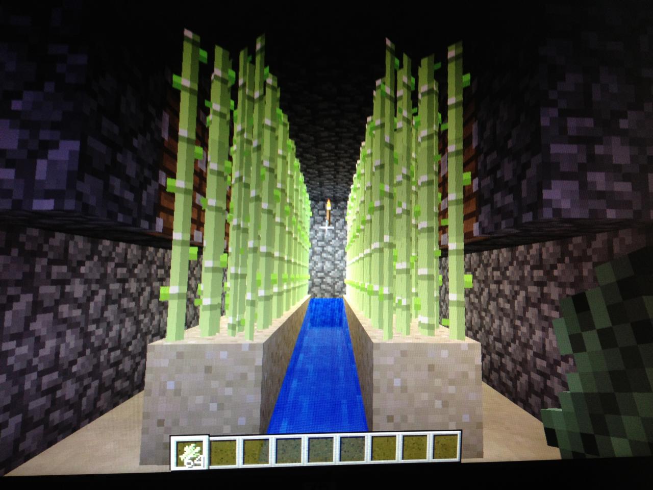 Automatic Sugar Cane Harvester Minecraft Map