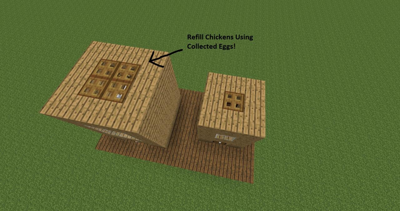 Simple, Easy And Completely Automated Chicken Egg Farm! (Using Hoppers