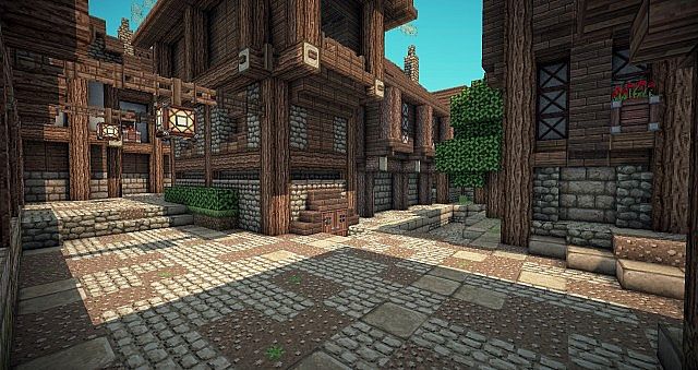 Panacraft - Medieval Town Minecraft Project
