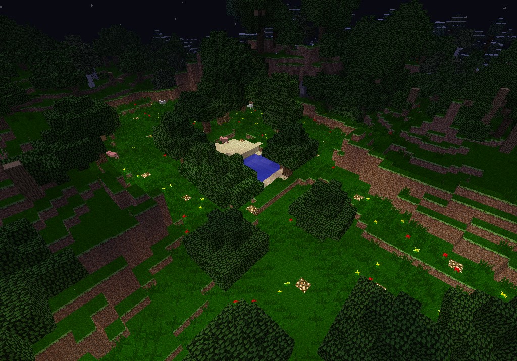 park of parkur Minecraft Map