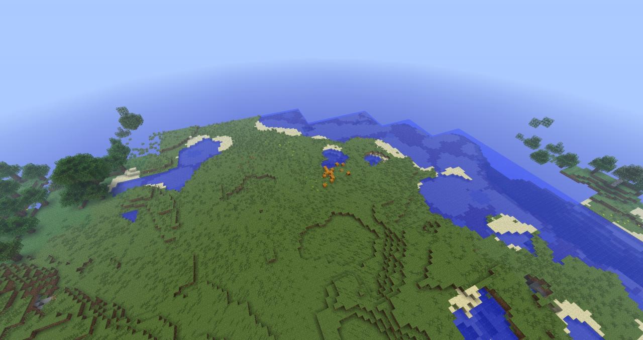 Really Flat World Seed Minecraft Map