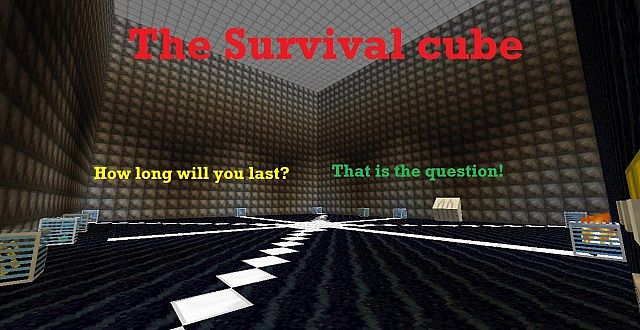 The survival cube V1.1 Minecraft Map