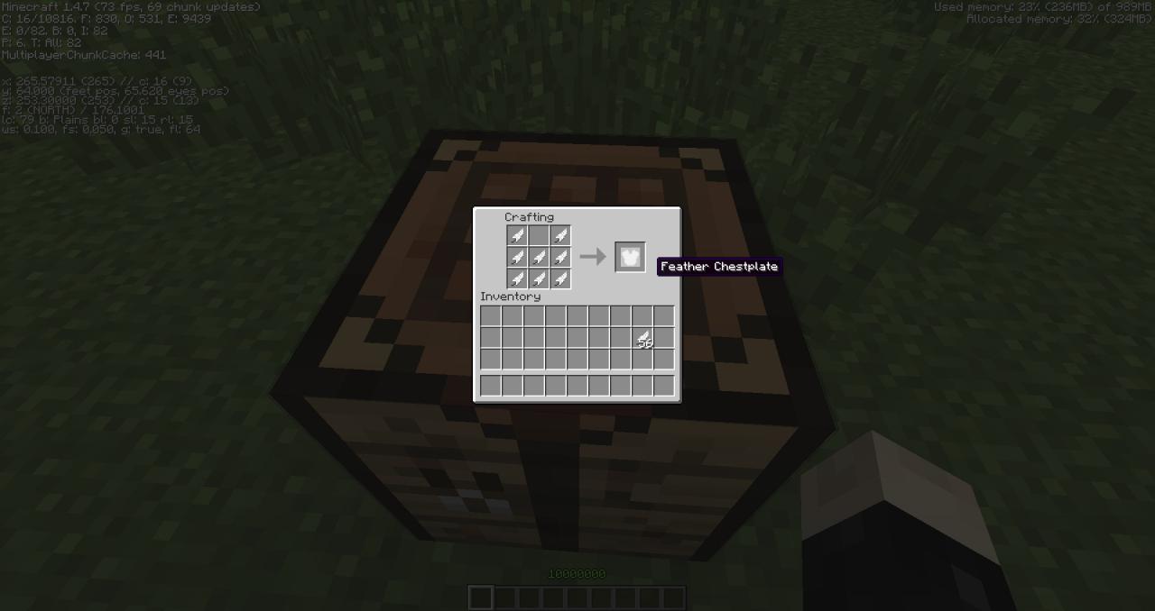 Feather Stuff Mod Minecraft Mod