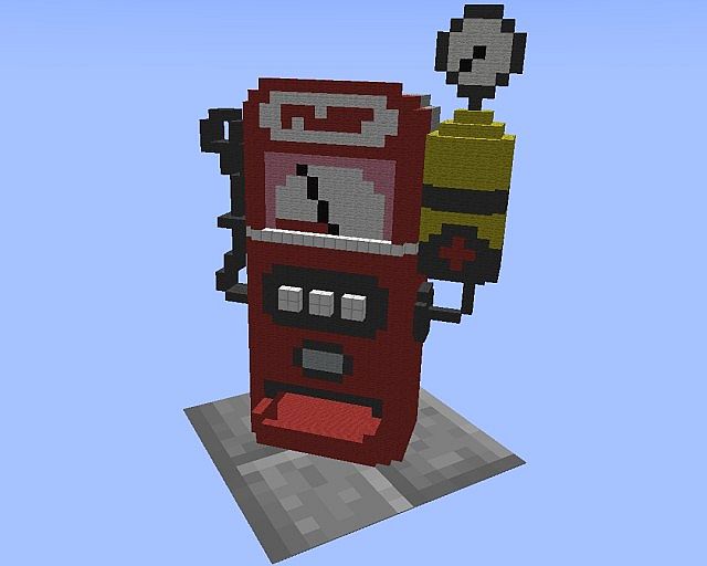 (MineImator) Engineer's Buildings (TF2) Minecraft Map