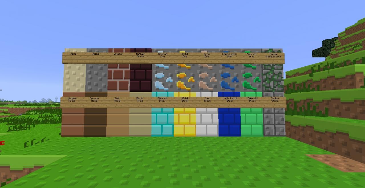 The Blocky CartoonPack Minecraft Texture Pack