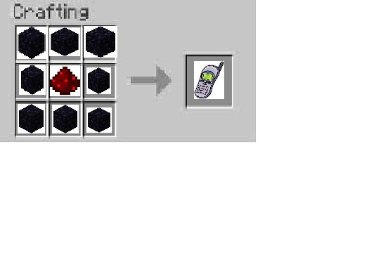 Phone In Minecraft Minecraft Project