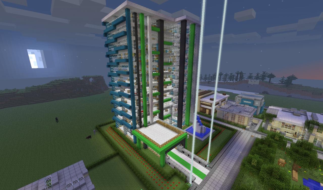 Modern cliffside house in #Minecraft by Ackers5861! 🏠 See video \u0026  download: https://t.co/2aXaNkoEos, image size:1280x752