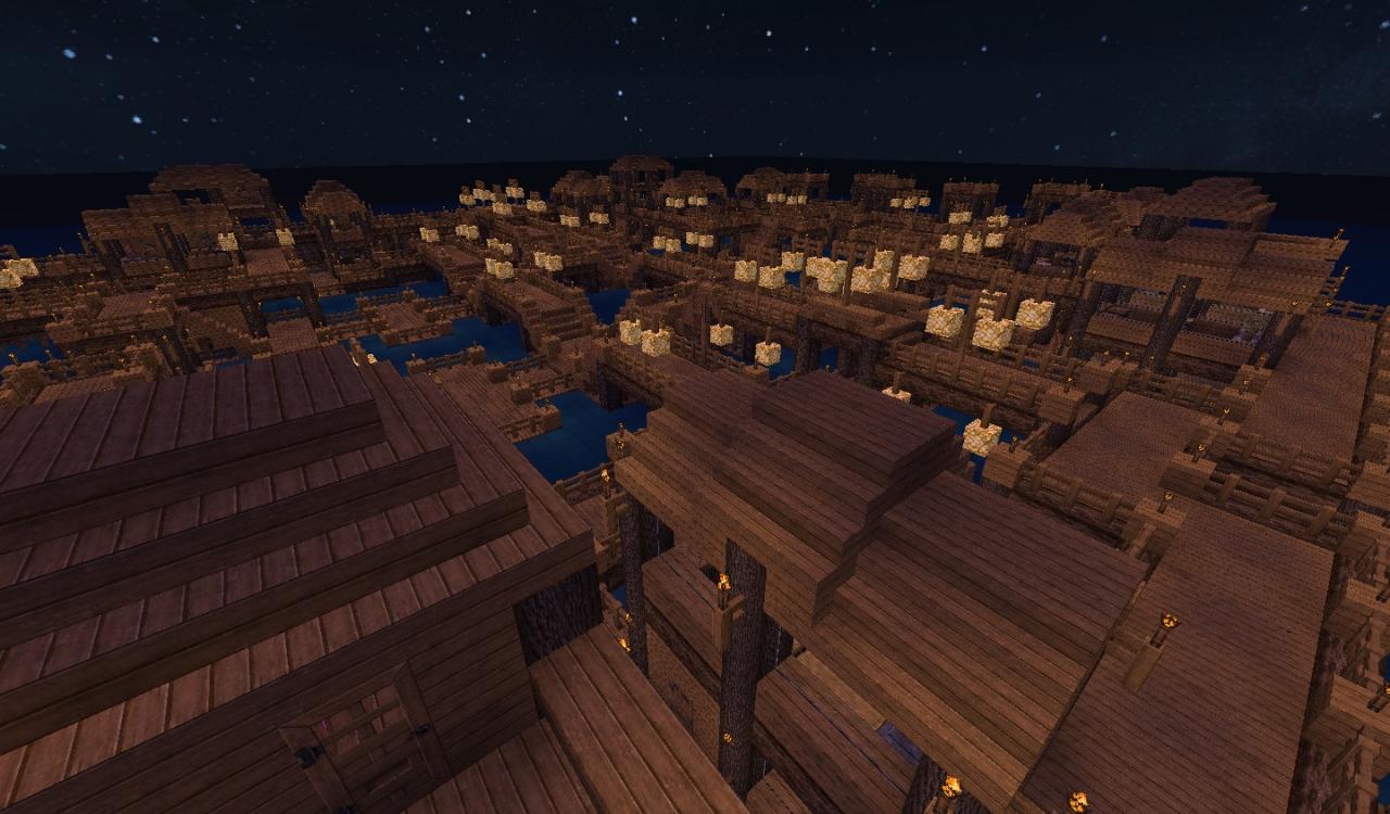 Minecraft Water Village Minecraft Map