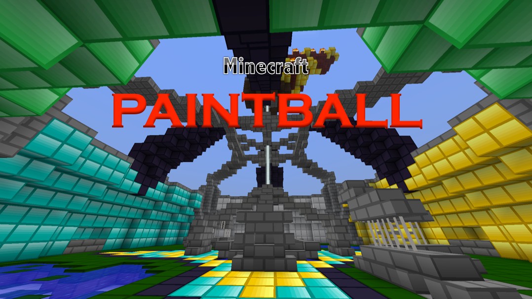 Minecraft Map PAINTBALL Minecraft Map