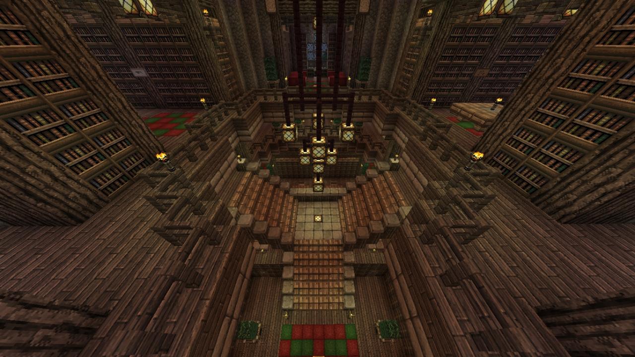 The Great Library Minecraft Map