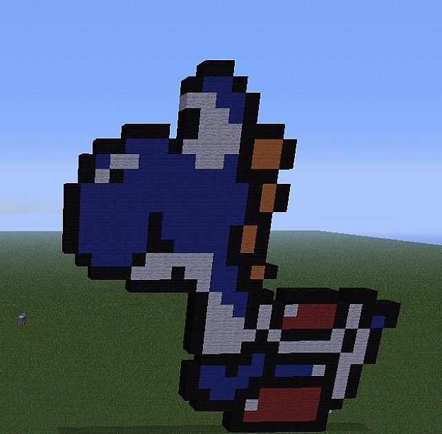 Blue Yoshi Minecraft Map