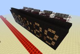 Compact 12hr Clock (1.5 Ready) Minecraft Map & Project