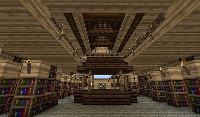 The Library Minecraft Map