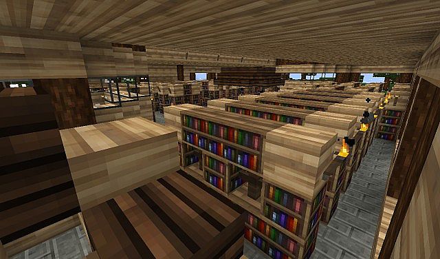 The Library Minecraft Map
