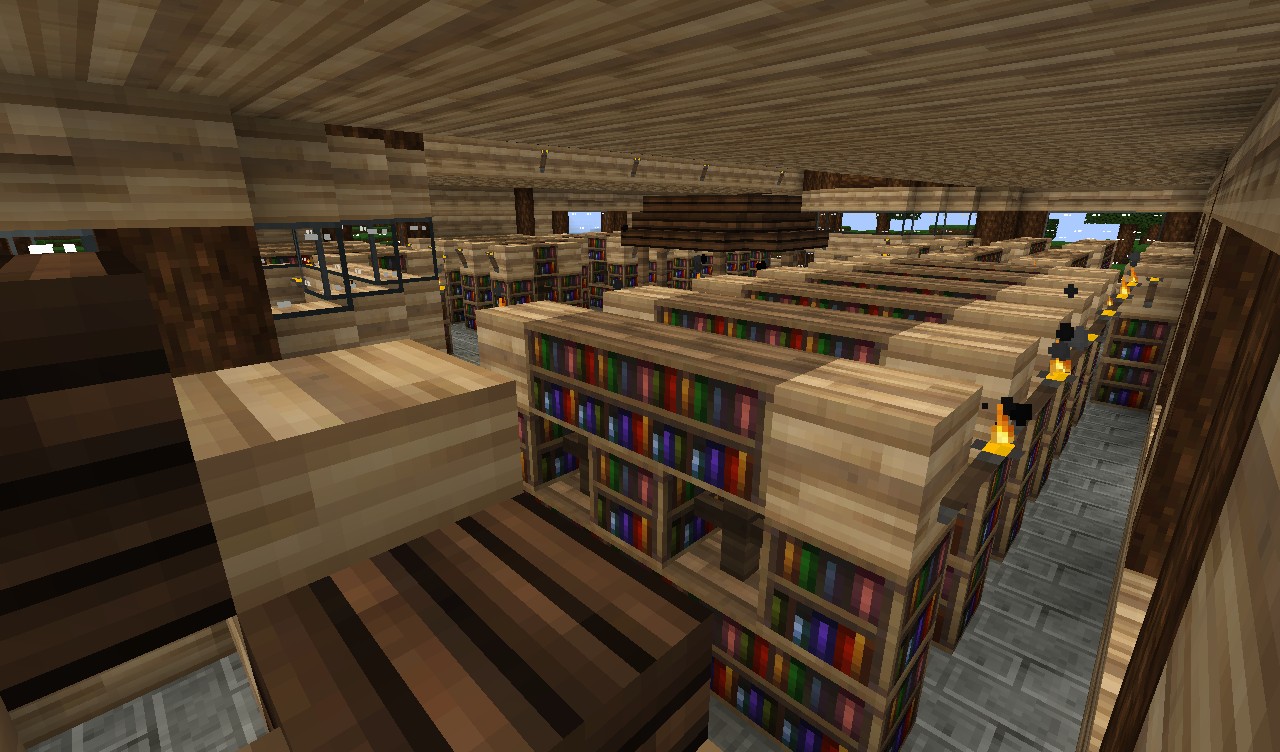 The Library Minecraft Map