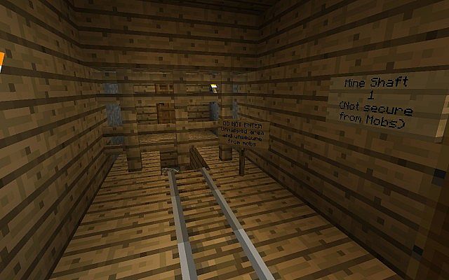 Mine Shafts Minecraft Map