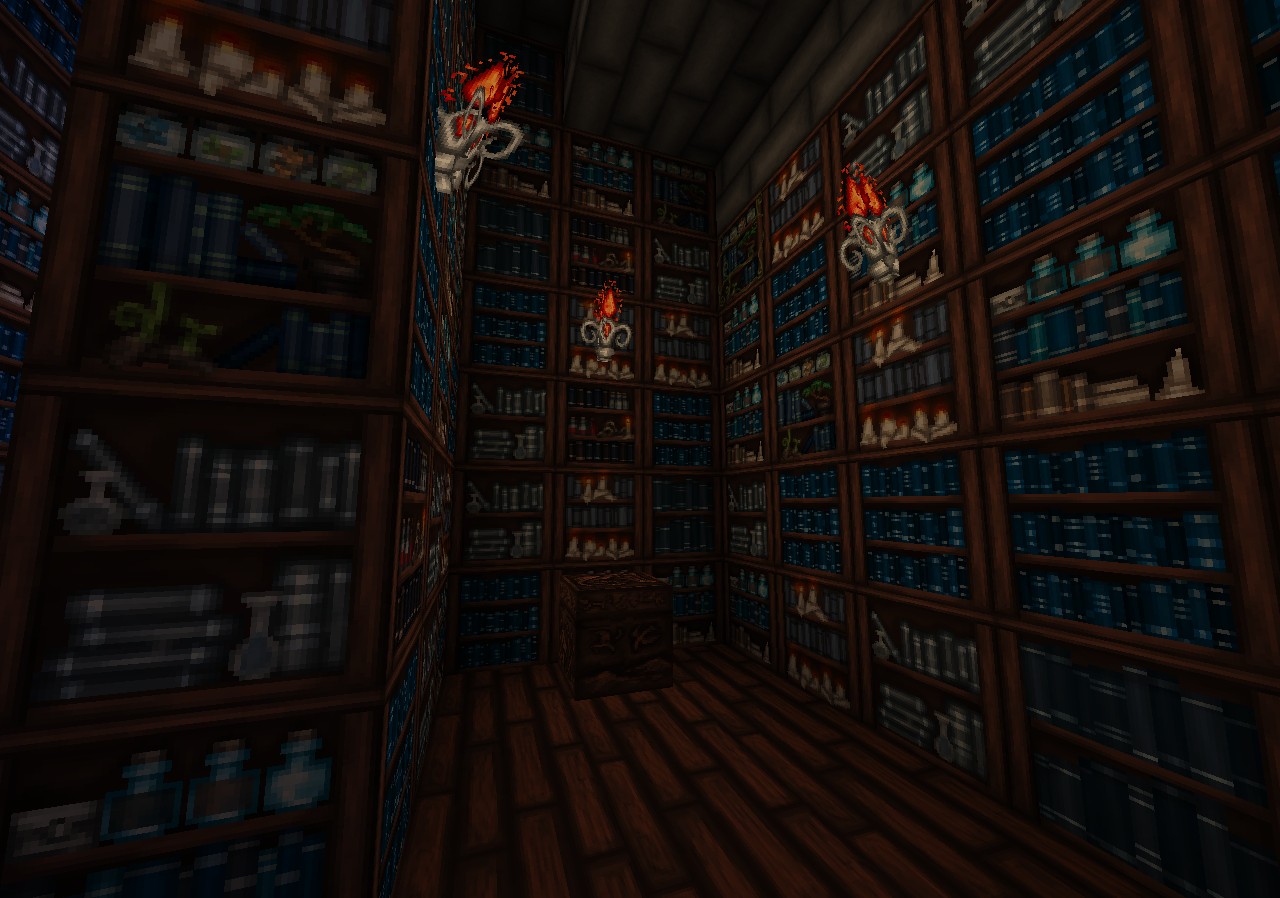 The Library Minecraft Map