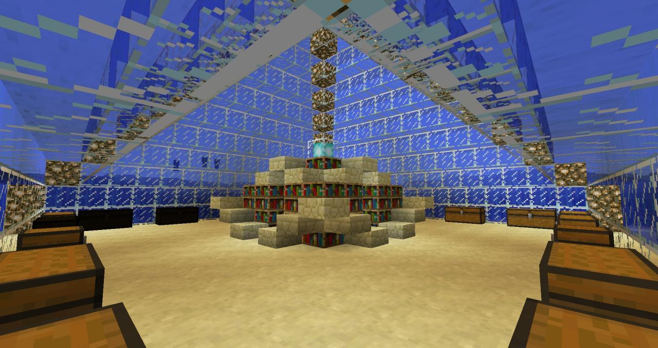 Underwater base Minecraft Map