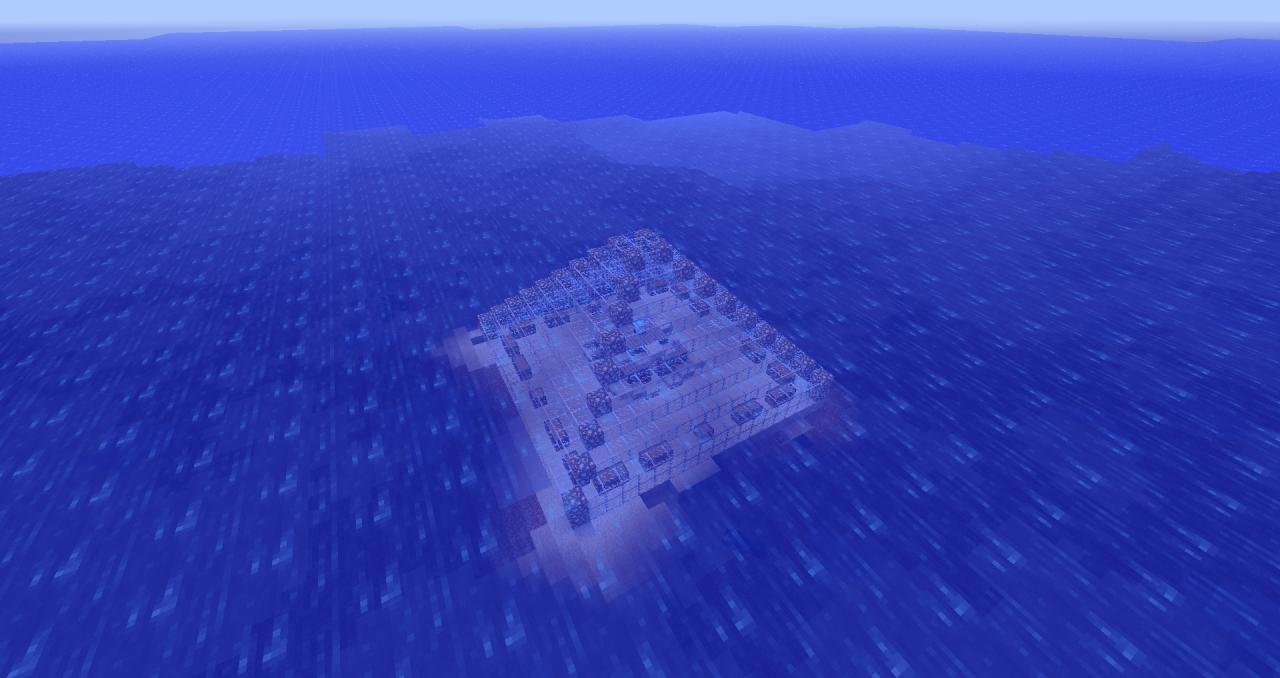 Underwater base Minecraft Map