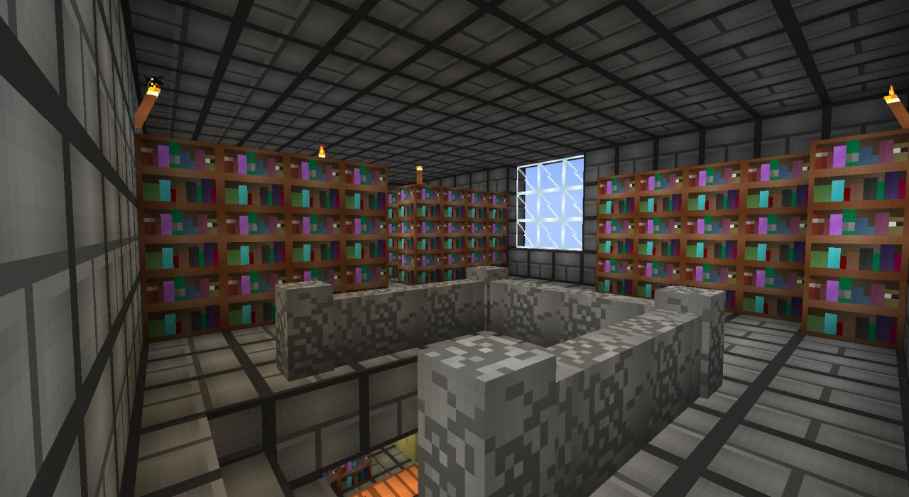 G4RRUS' Grand Library Minecraft Map
