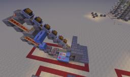 Muti-chest rail storage system. Minecraft Map & Project