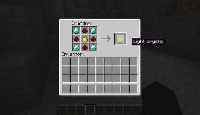 Light crystal - Used for passive mob recipes