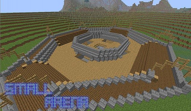 -Small- Medieval Arena Minecraft Map
