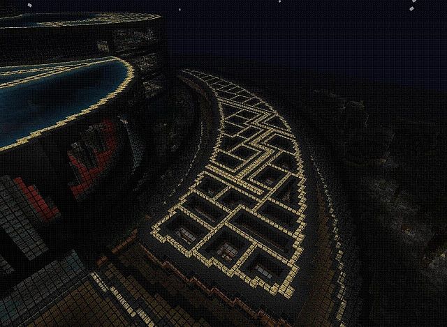 underwater city lumina nocturnale