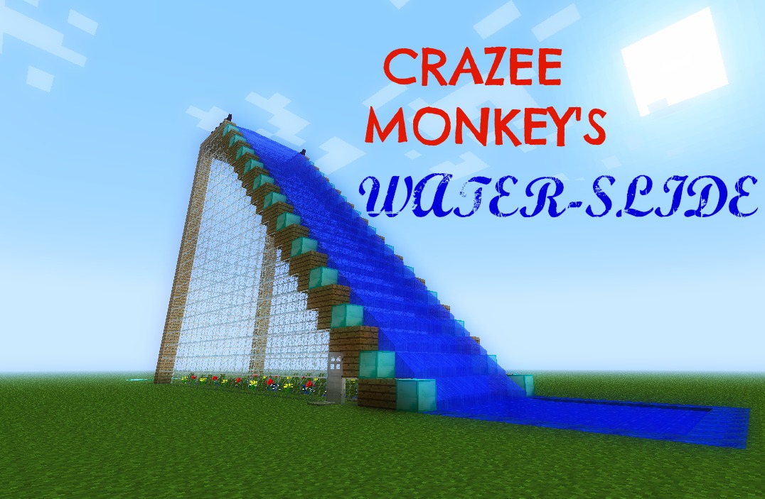 Awesome Water Slide Minecraft Project