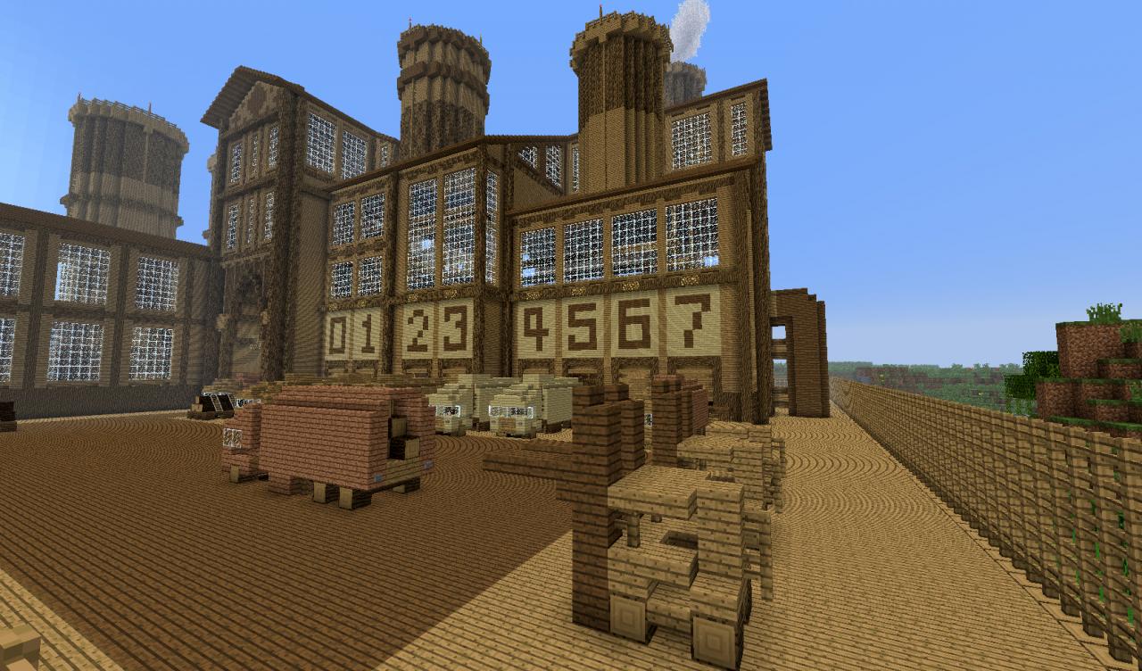 Wood Factory My 2nd factory! Elukaszeko Minecraft Map