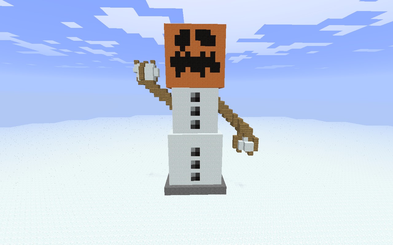 Snowman Minecraft Map