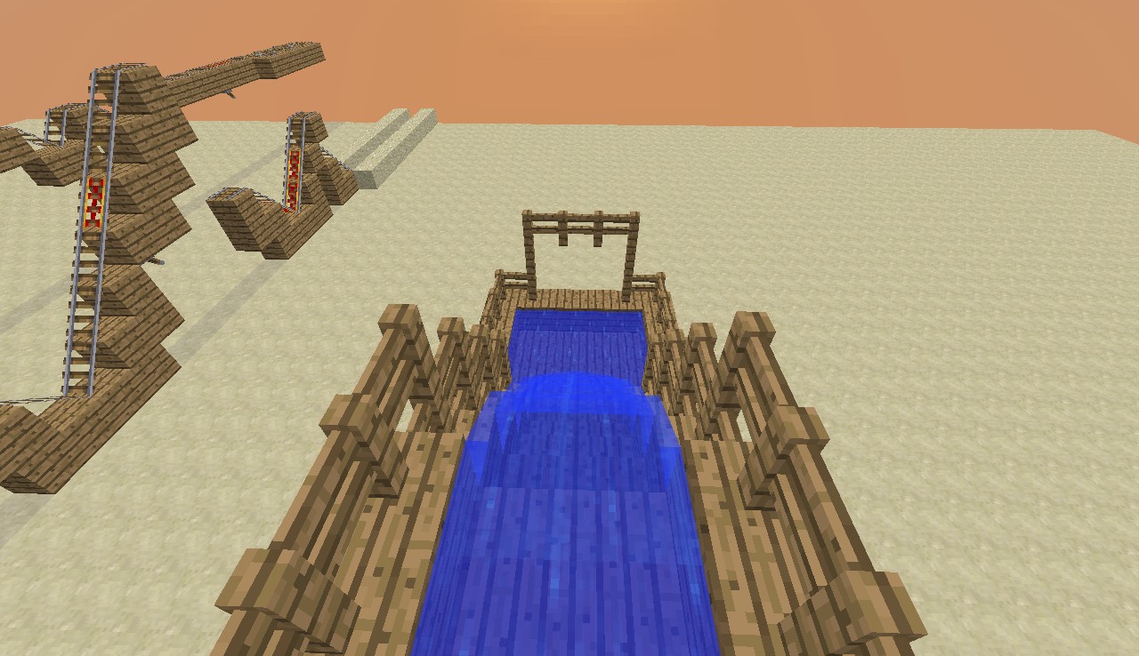 Roller Coasters Minecraft Map