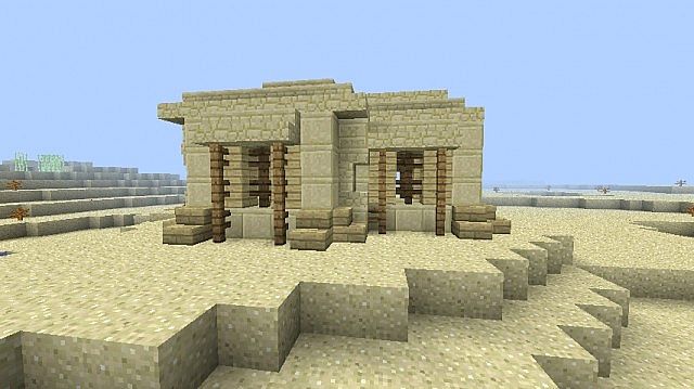 Kanaaj Mahruhk [Small Desert Home] Minecraft Project